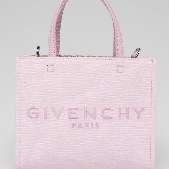 Givenchy Light Purple Canvas Mini G Shopping Tote Bag w/o Strap - Picture 1 of 9
